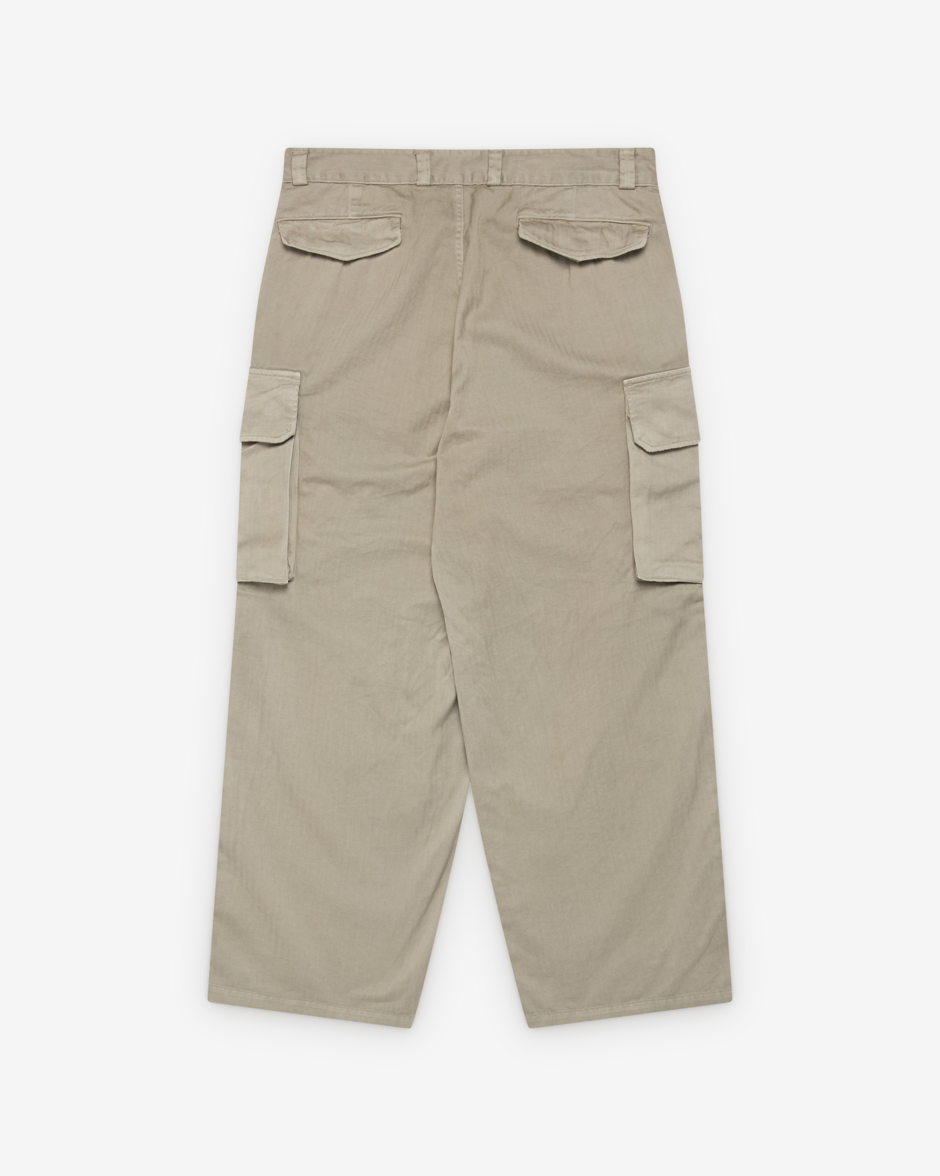 A.Presse: Men's Vintage FA HBT M-47 Trousers (Greige) | DSMNY E-SHOP