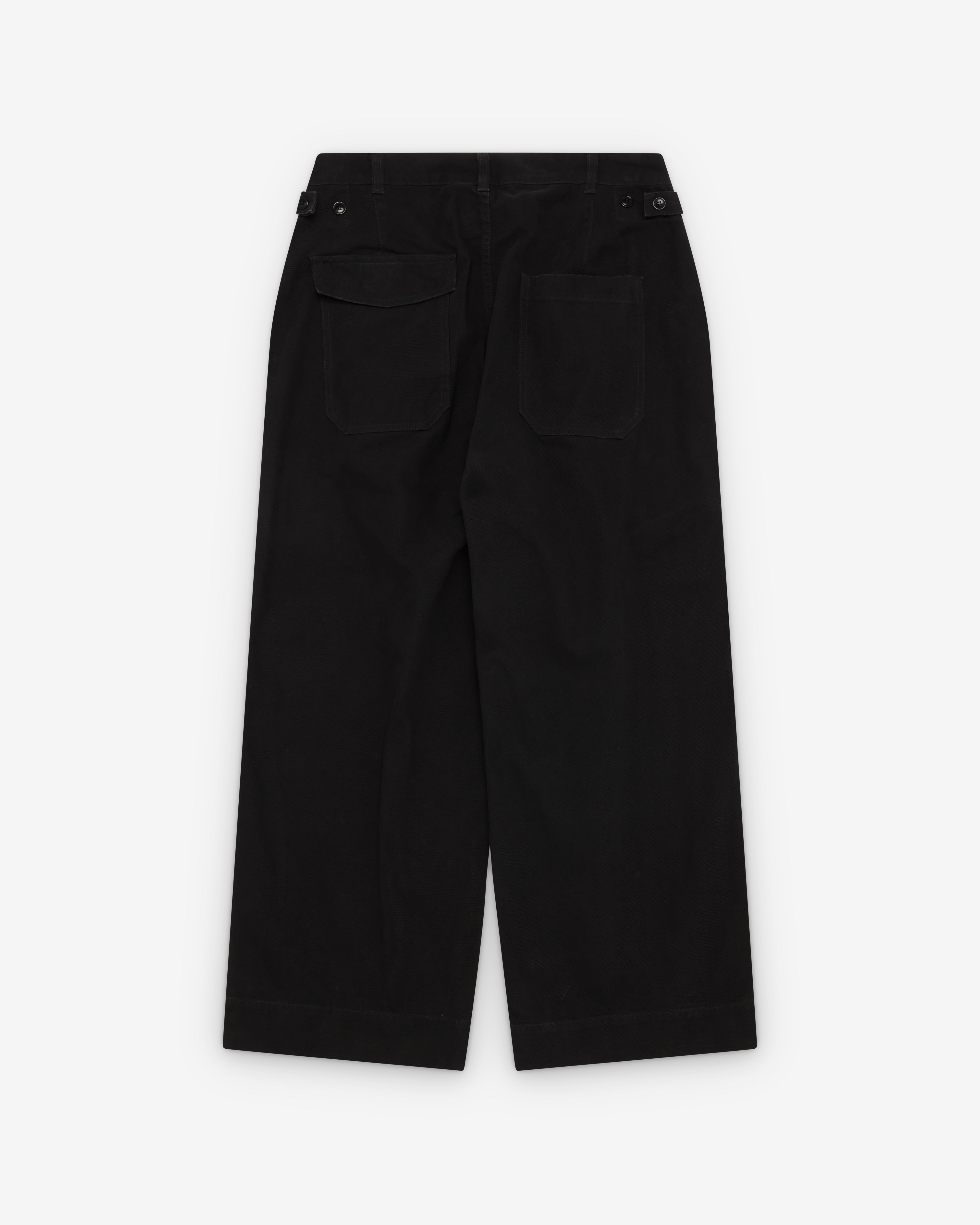 A.Presse: Men's USAF Hemmed Bottoms (Black) | DSMNY E-SHOP