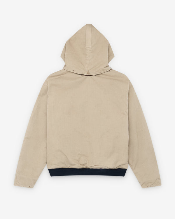 A.Presse - Men's Vintage WW2 US Navy Deck Hoodie - (Beige)