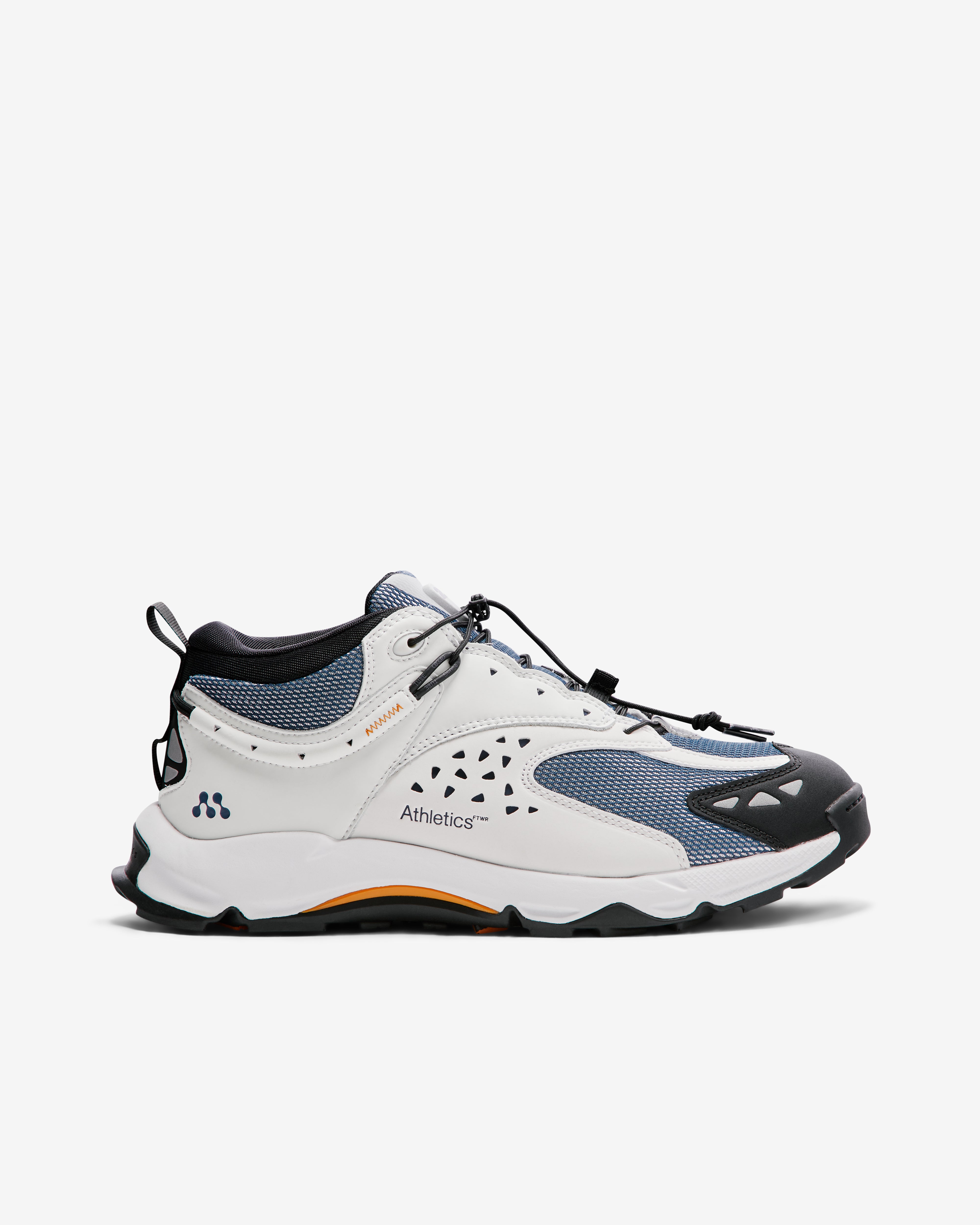 Athletics Footwear: FTWR 2.0 Mid Sneakers (Cloud White/Orange 
