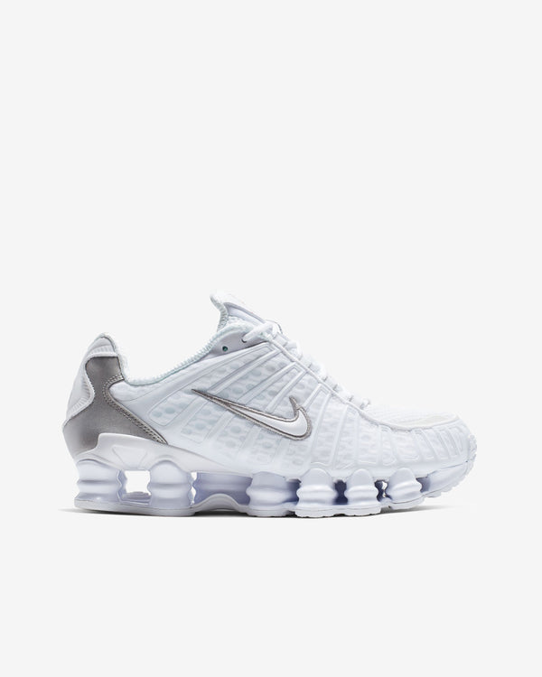 Nike - Women's Shox TL Sneakers - (White/Metallic)
