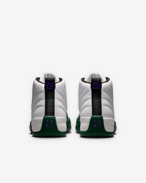 Jordan - Air Jordan 12 Retro - (Summit White/Gorge Green)