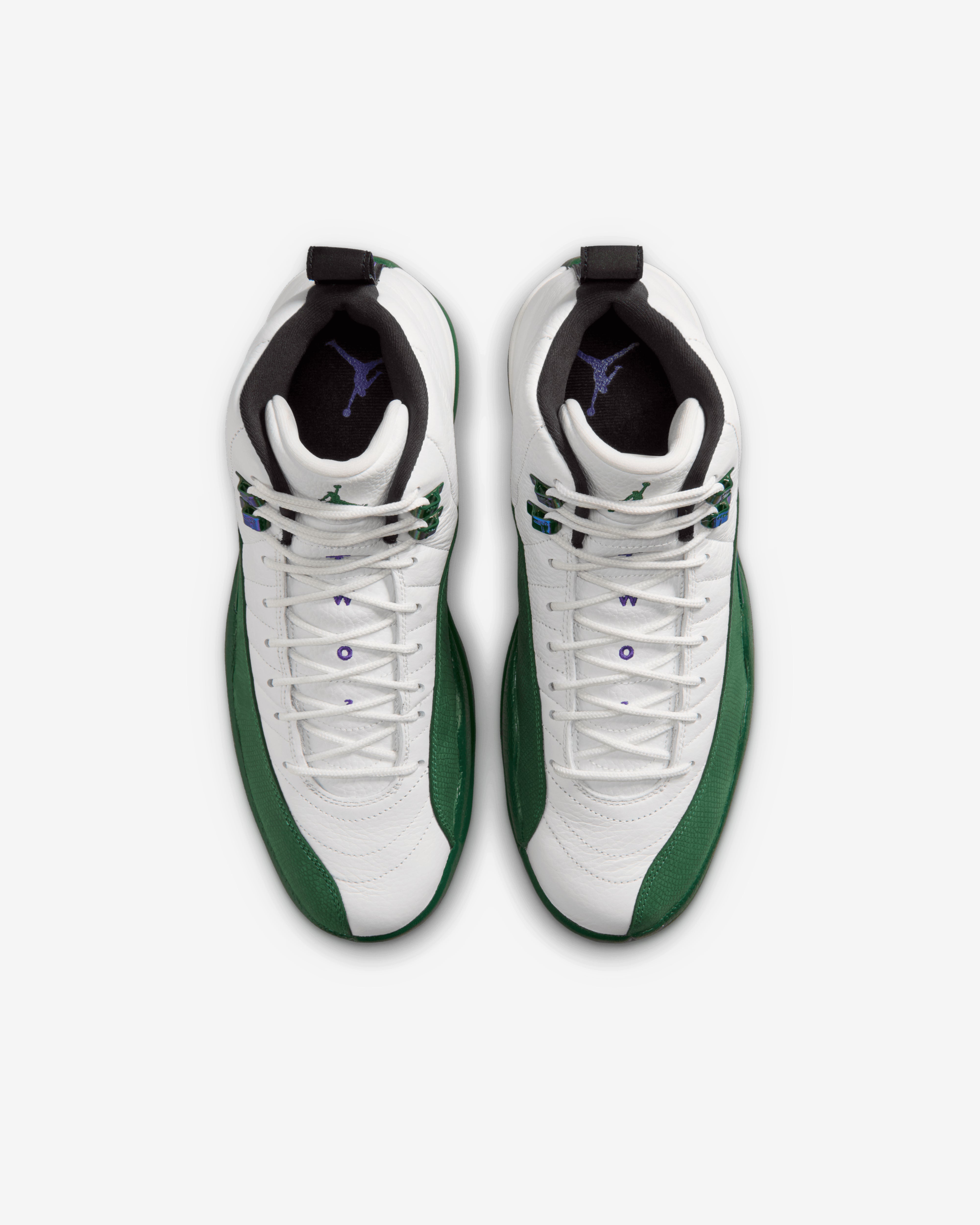 Jordan: Air Jordan 12 Retro (Summit White/Gorge Green) | DSMNY E-SHOP