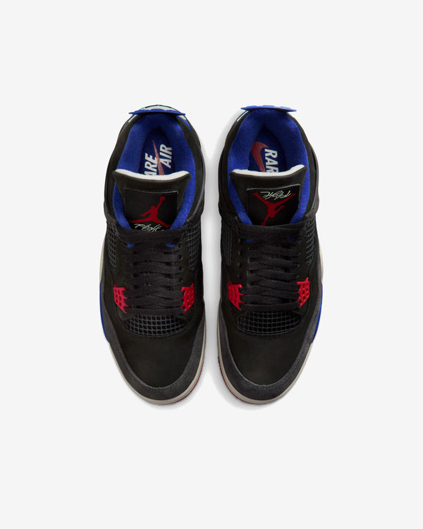 Nike - Men's Air Jordan 4 Retro Sneakers - (Black/Chile Red)