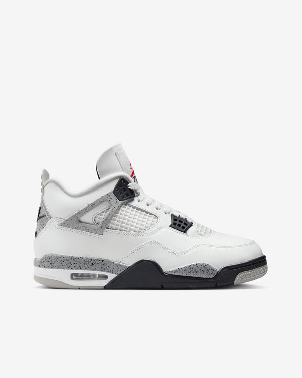 Nike - Air Jordan 4 Retro Sneakers - (White Cement)