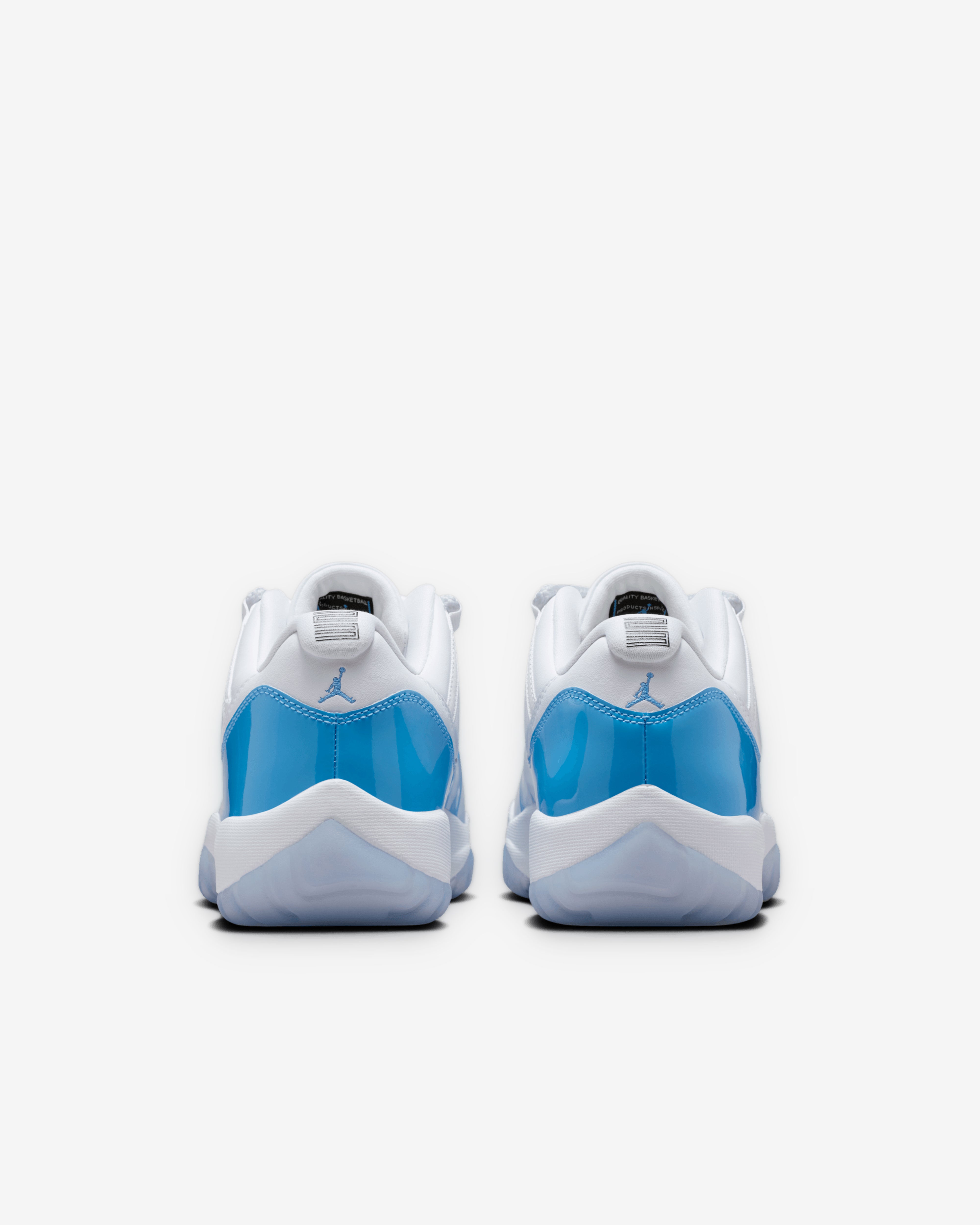 Nike: Men's Air Jordan 11 Retro Low Sneakers (White/University