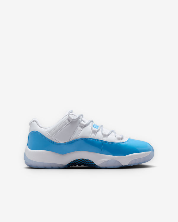 Nike - Men's Air Jordan 11 Retro Low Sneakers - (White/University Blue)