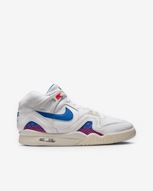 Nike - Men's Air Tech Challenge II QS Sneakers - (White/Laser Crimson)