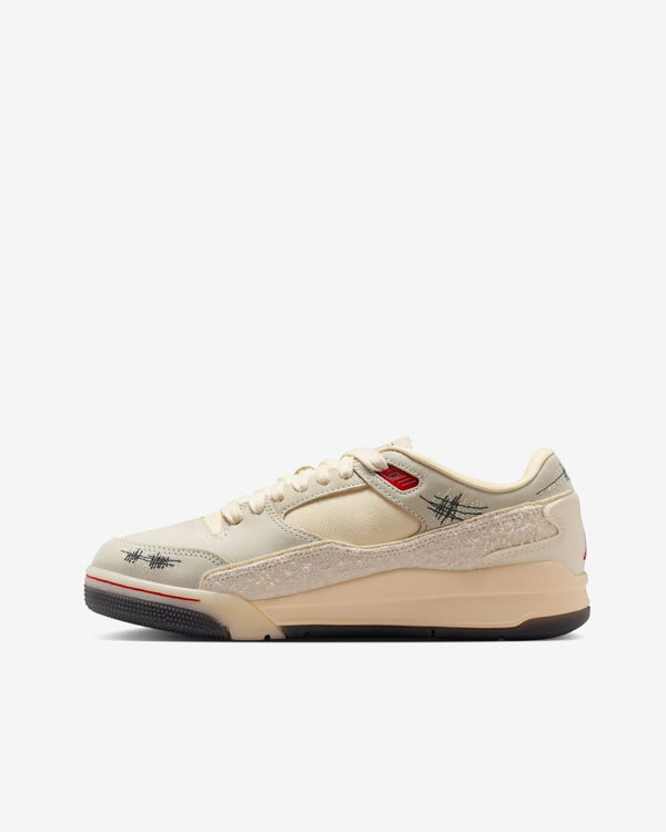 Nike x Téla - Women's Air Jordan Flight Court SP Sneakers - (Coconut Milk/Noir)