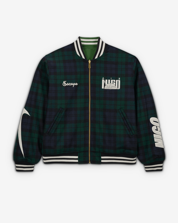 Nike - Men's Nigo Reversible Coach Jacket - (Forest Green/Black)