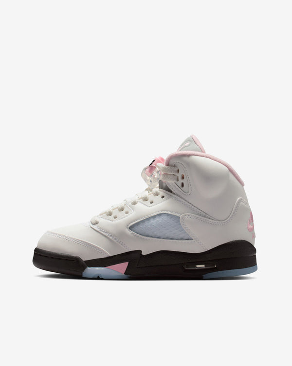 Nike - Men's Air Jordan 5 Retro Sneakers - (White/Pink)
