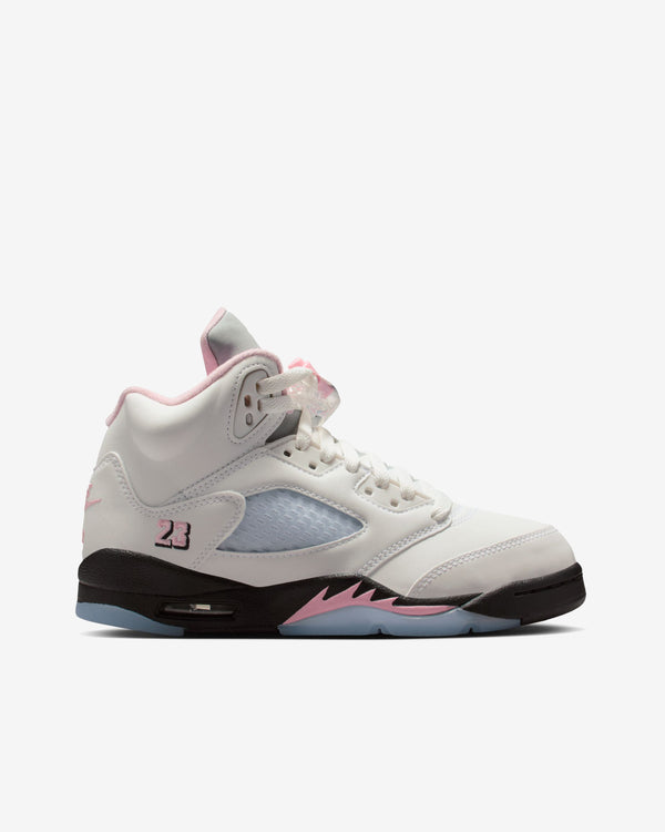 Nike - Men's Air Jordan 5 Retro Sneakers - (White/Pink)