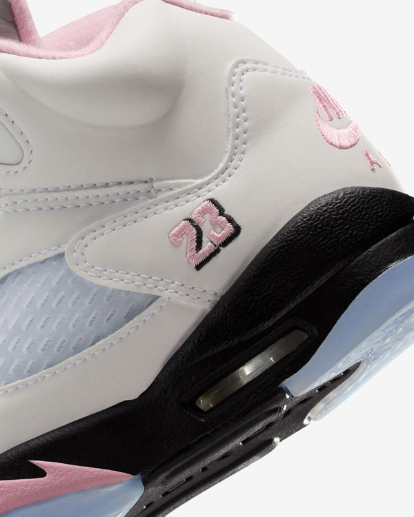 Nike - Men's Air Jordan 5 Retro Sneakers - (White/Pink)