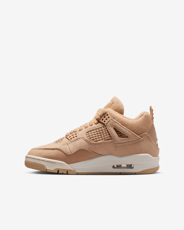 Nike - Women's Air Jordan 4 Retro Sneakers - (Hemp/Light Orewood)