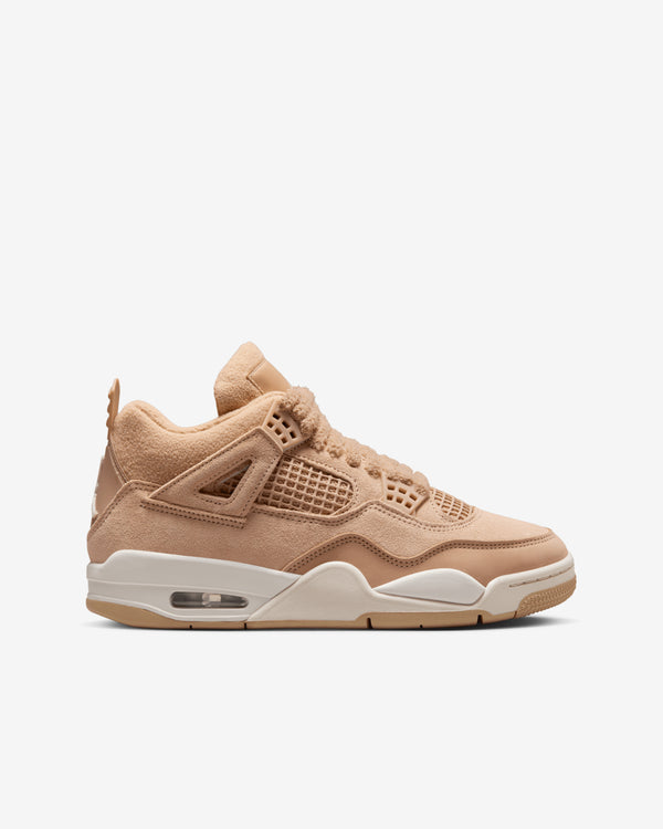 Nike - Women's Air Jordan 4 Retro Sneakers - (Hemp/Light Orewood)
