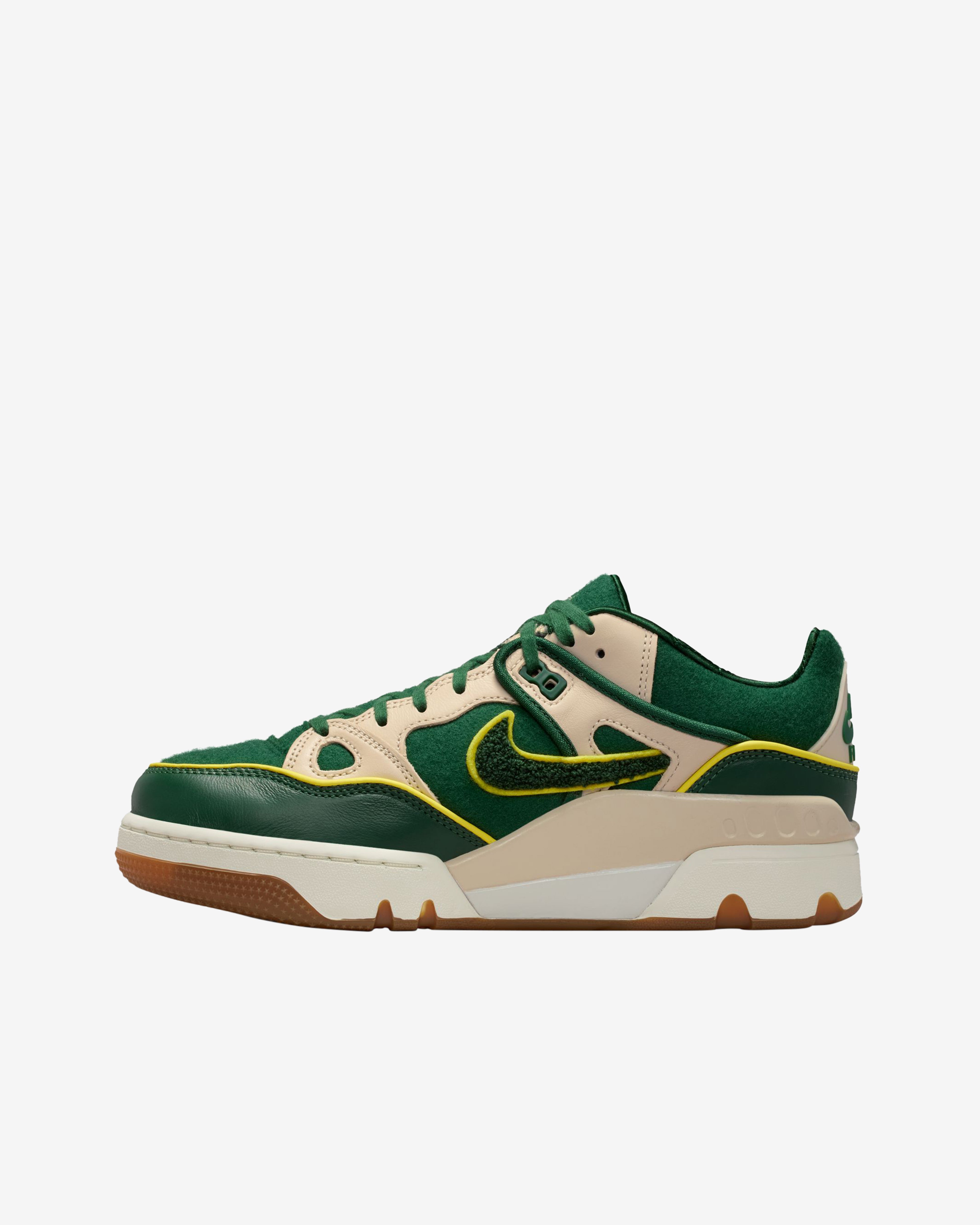 Nike: Men's Nigo Air Force 3 Low SP Sneakers (Forest Green Nike: Men's Nigo Air Force 3 Low SP Sneakers (Forest Green