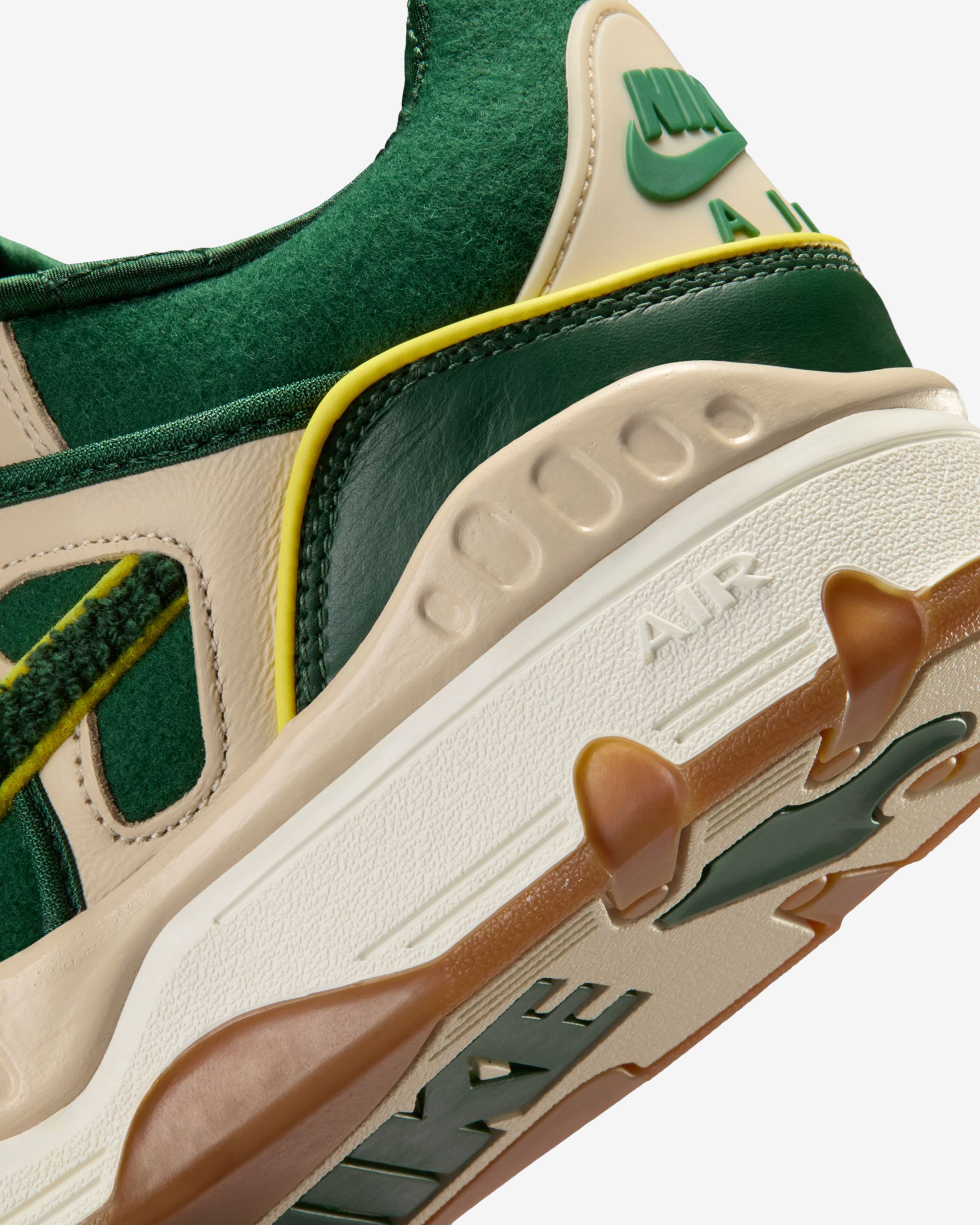 Nike: Men's Nigo Air Force 3 Low SP Sneakers (Forest Green