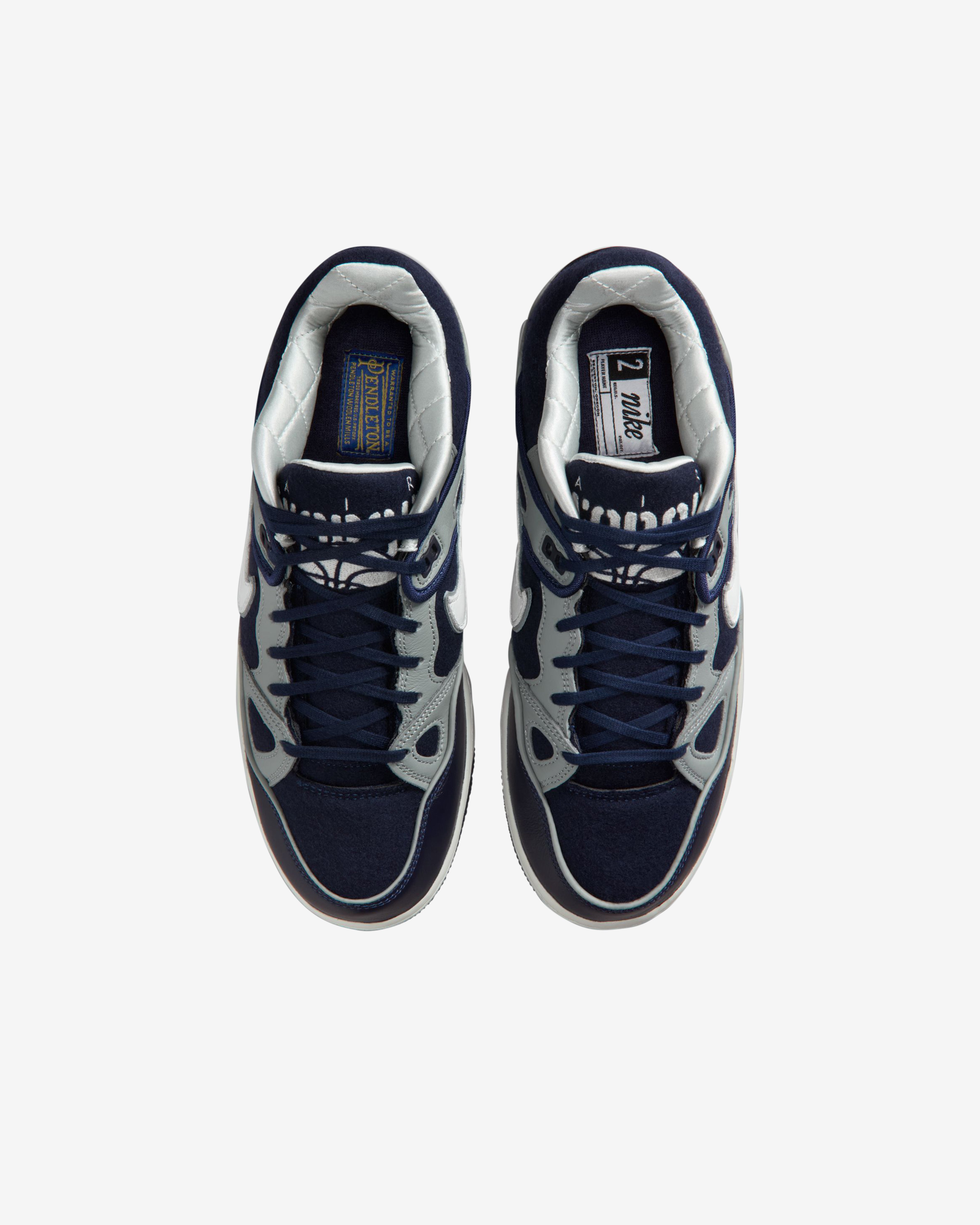 Nike: Men's Nigo Air Force 3 Low SP Sneakers (Midnight Navy Nike: Men's Nigo Air Force 3 Low SP Sneakers (Midnight Navy