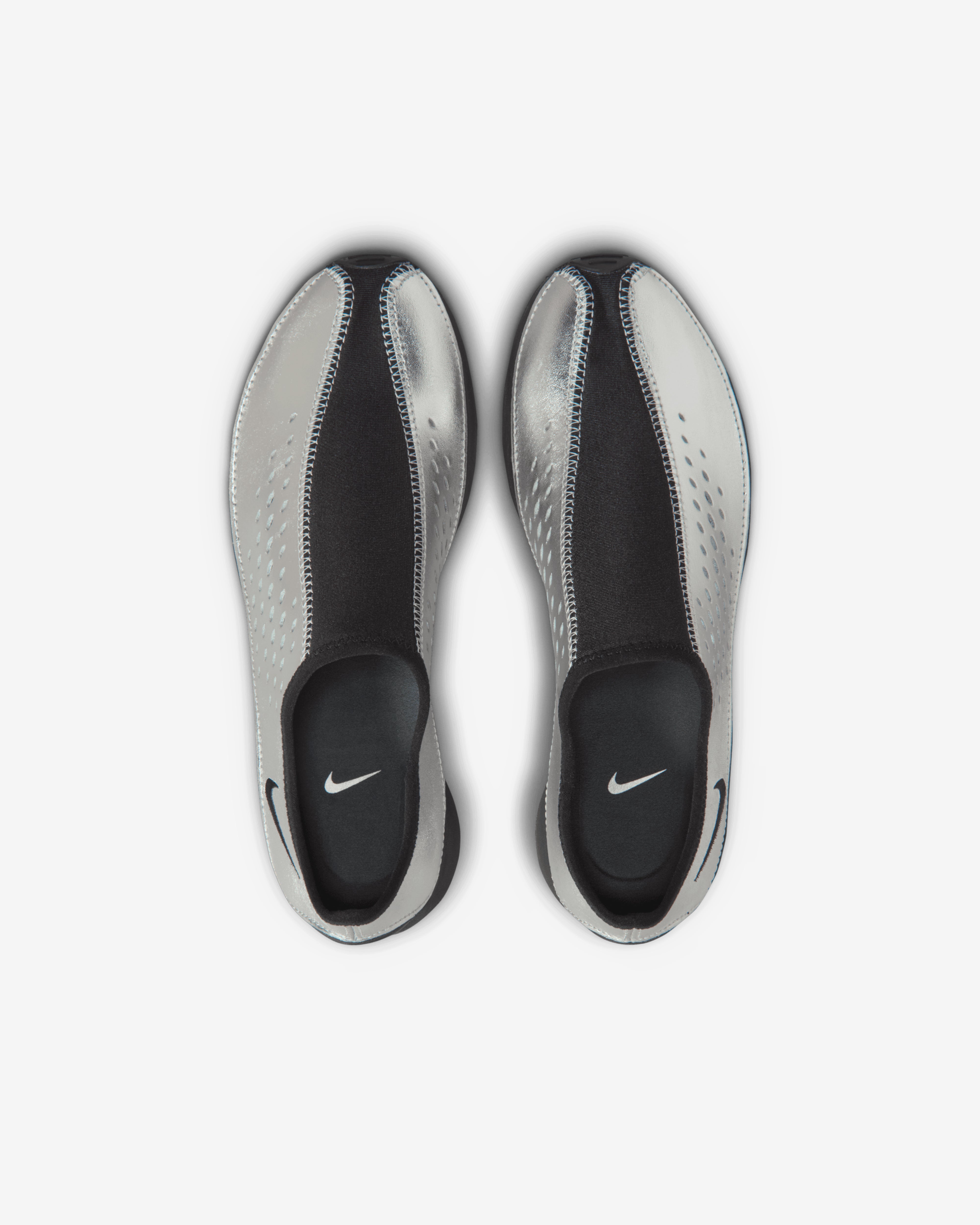 Nike: Women's Air Superfly MOC Sneakers (Metallic Silver) | DSMNY