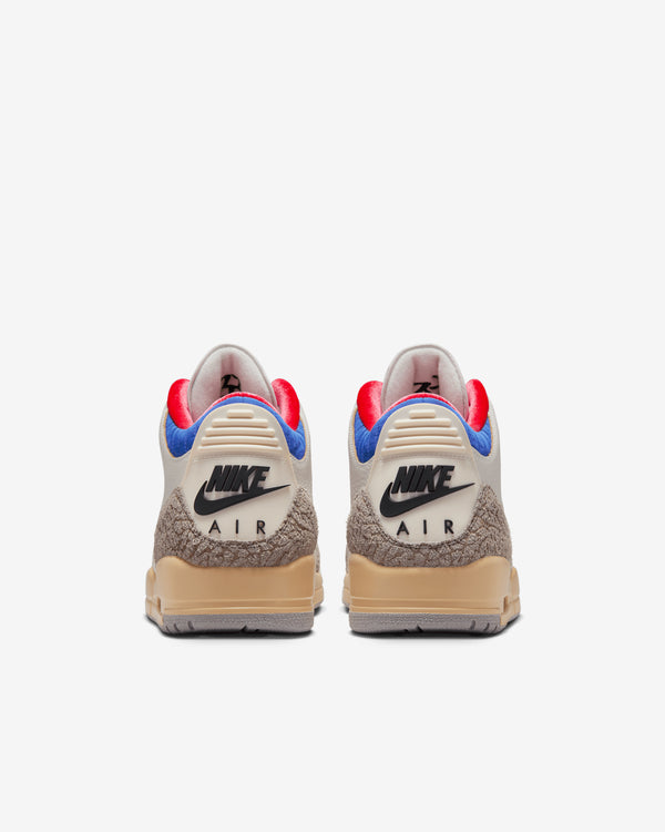 Nike - Men’s Air Jordan 3 Retro OG Sneakers - (White/Black/Sport Royal)