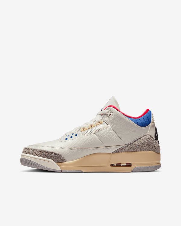 Nike - Men’s Air Jordan 3 Retro OG Sneakers - (White/Black/Sport Royal)