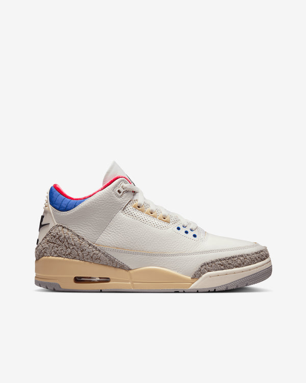 Nike - Men’s Air Jordan 3 Retro OG Sneakers - (White/Black/Sport Royal)