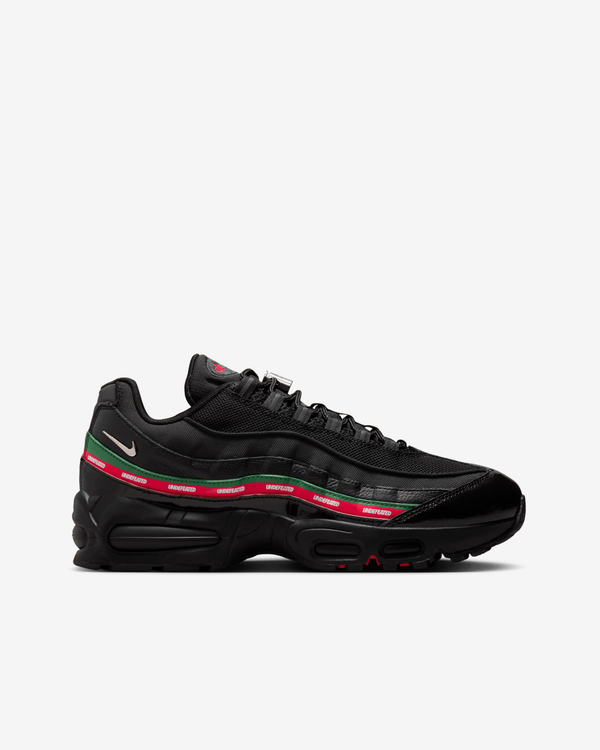 Nike - Men's Undefeated Air Max 95 Sneakers - (Black/Metallic Silver)