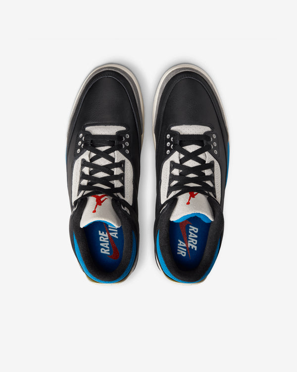 Nike - Men's Air Jordan 3 Retro OG Sneakers - (Black/Chile Red)