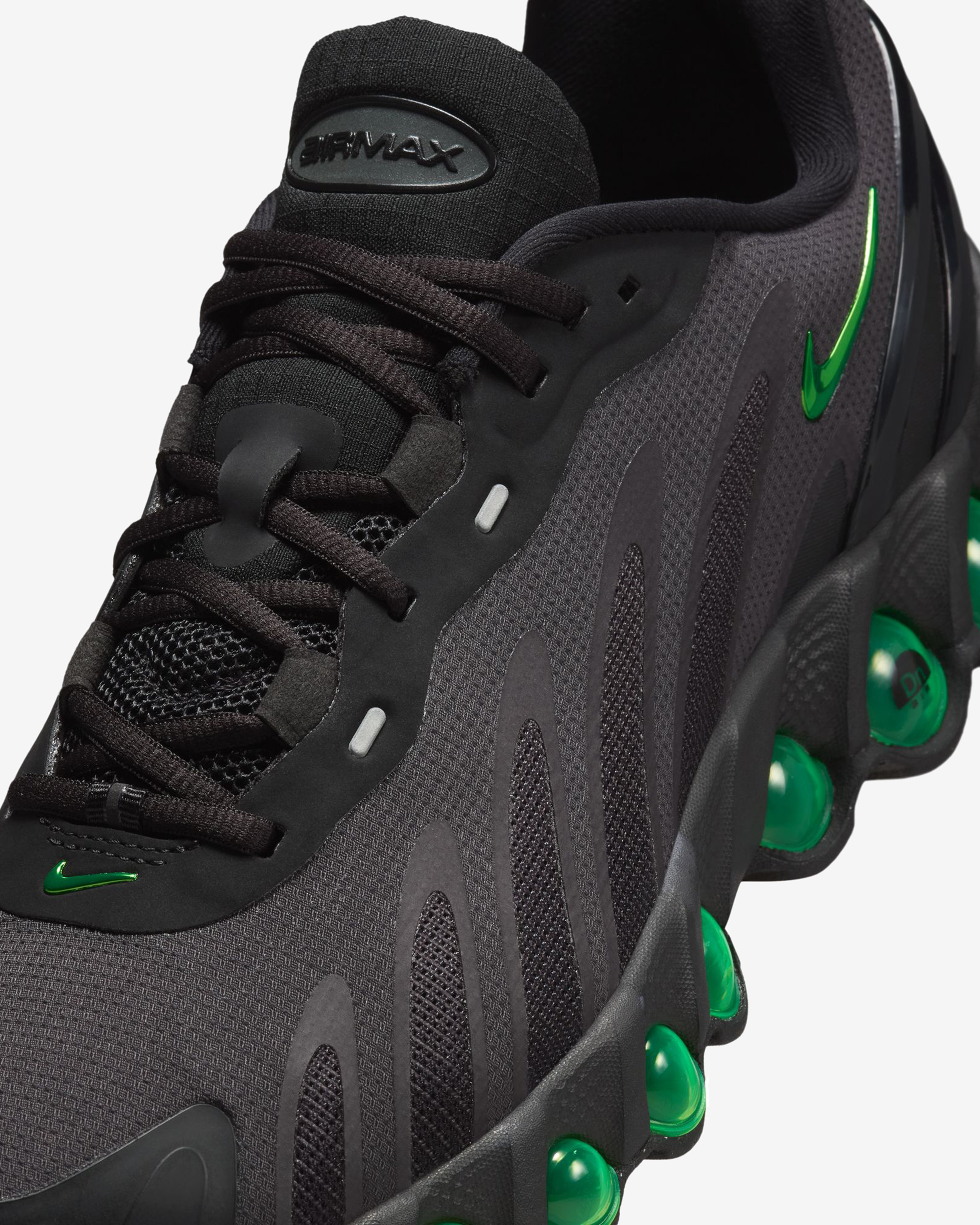 Nike: Men's Air Max DN8 Sneakers (Black/Green) | DSMNY E-SHOP