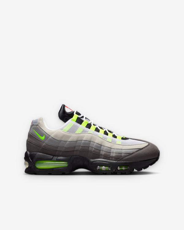 Nike - Air Max 95 Big Bubble - (Black/Volt/White/Medium Ash)