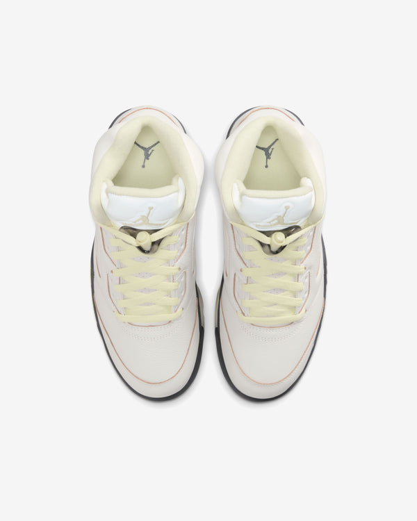 Nike - Women's Air Jordan 5 Retro Sneakers - (Sail Green)