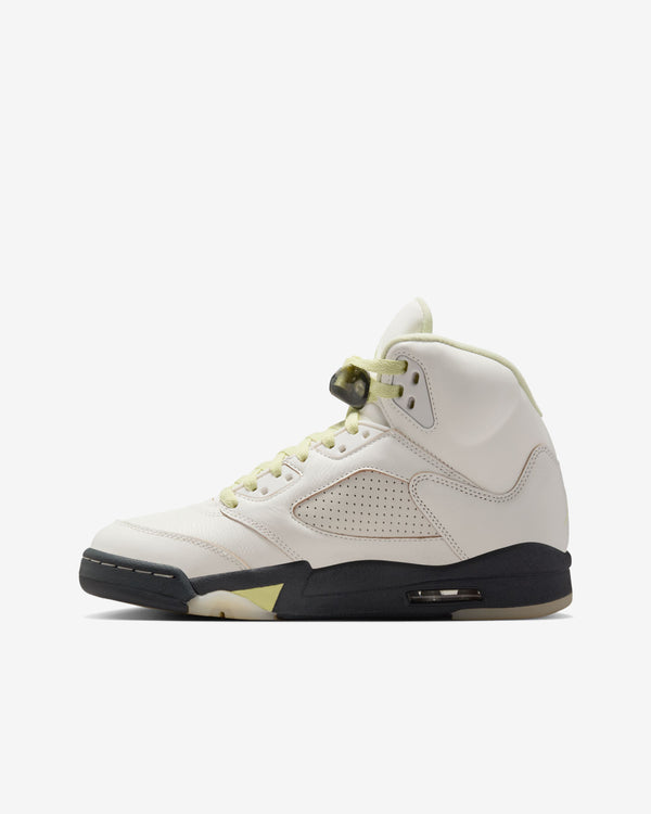 Nike - Women's Air Jordan 5 Retro Sneakers - (Sail Green)