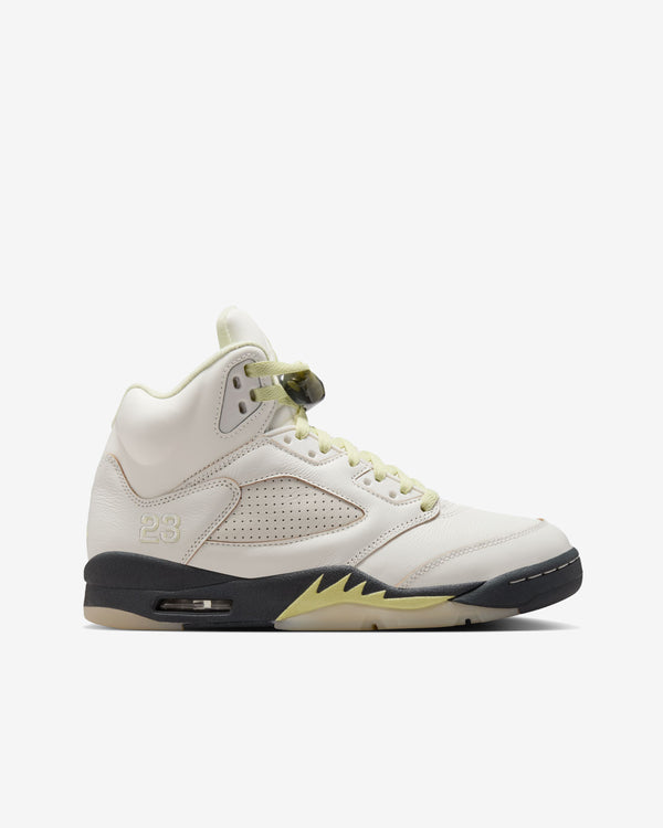 Nike - Women's Air Jordan 5 Retro Sneakers - (Sail Green)