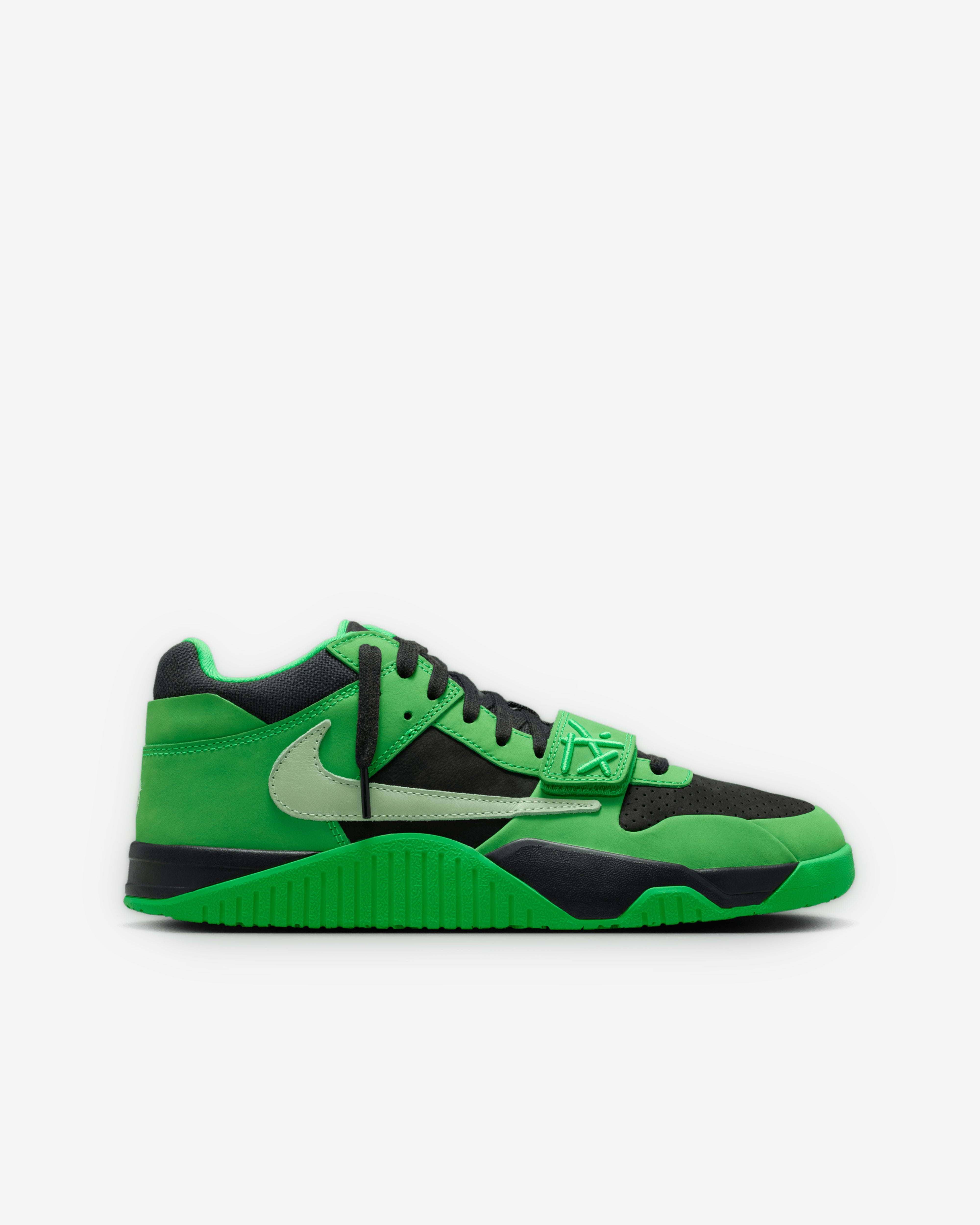 CJ1 T-REXX Green Spark 28cm 付属品全揃 Nike: Men's Jordan CJ1 T-Rexx Sneakers (Green Spark/Vapor Green