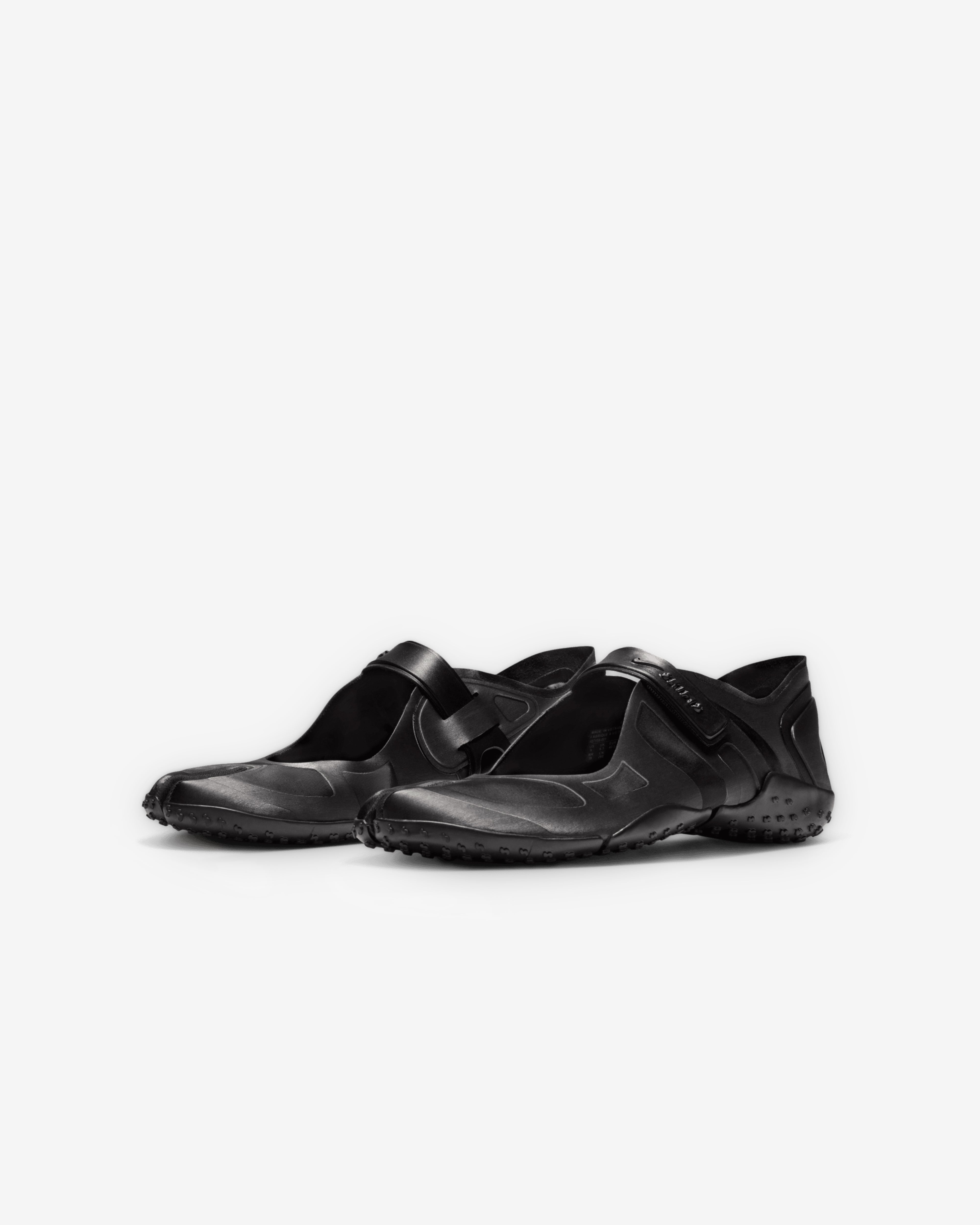 NikeSkims: Women's Rift Satin Sneakers (Black) | DSMNY E-SHOP