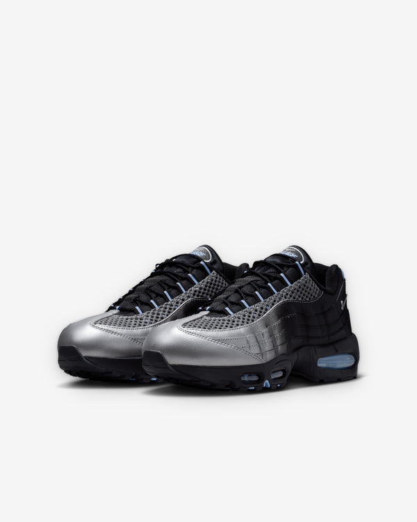 Nike - Men's Palace Air Max 95 Big Bubble Sneakers - (Metallic Silver)