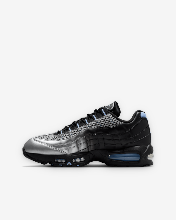 Nike - Men's Palace Air Max 95 Big Bubble Sneakers - (Metallic Silver)