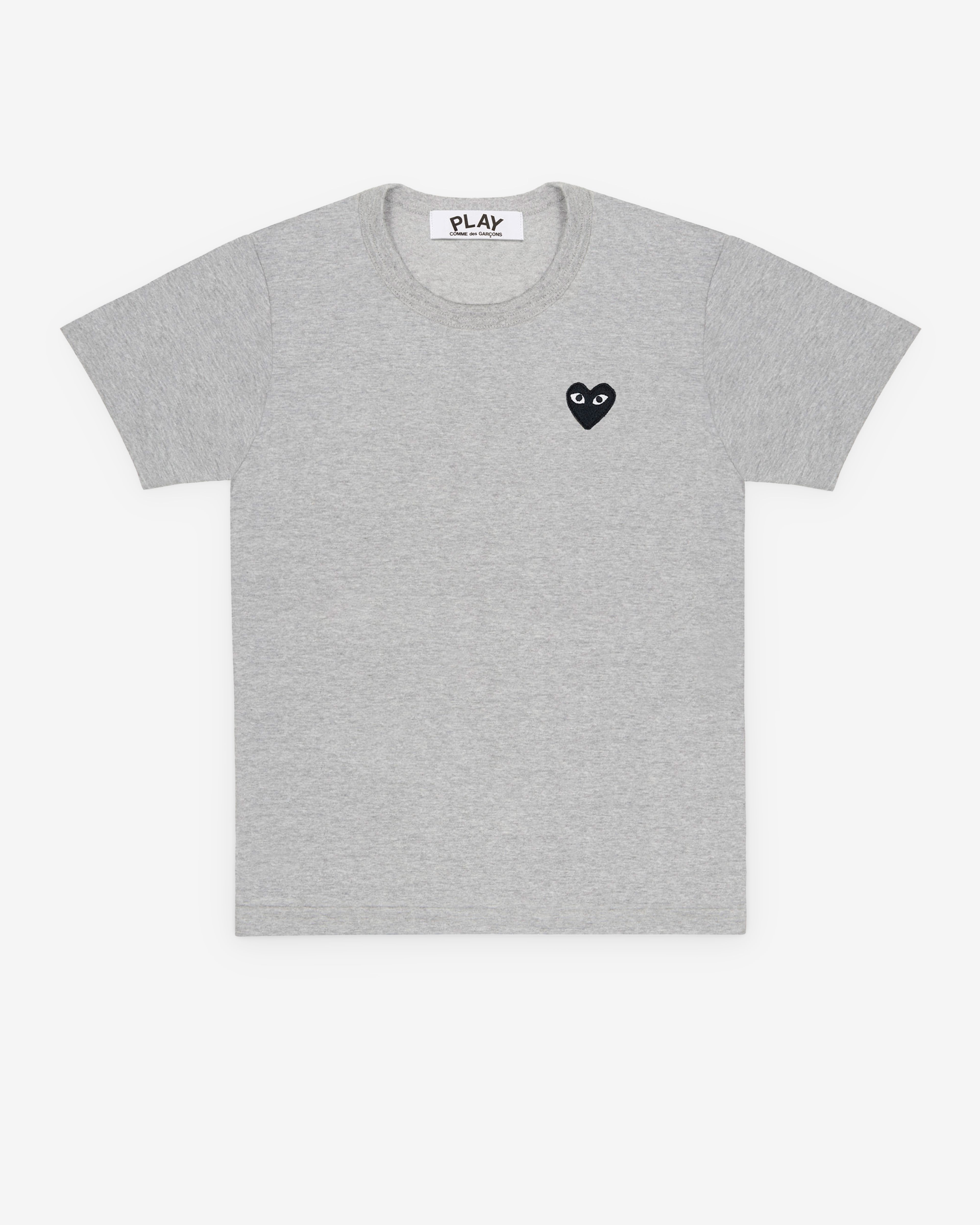 専用PLAY COMME des GARÇONS ボーダーTシャツ グレー S Play Comme des Garçons: Grey T-Shirt (Grey) | DSMNY E-SHOP