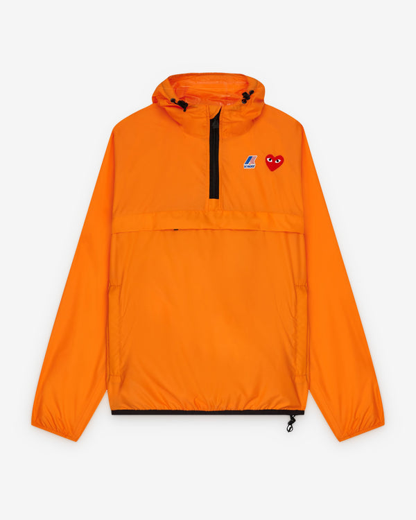 Play Comme des Garçons - K-WAY Le Vrai 3.0 Leon Jacket - (Orange)