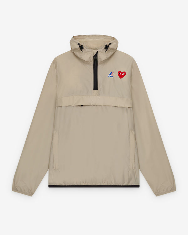 Play Comme des Garçons - K-WAY Le Vrai 3.0 Leon Jacket - (Beige)