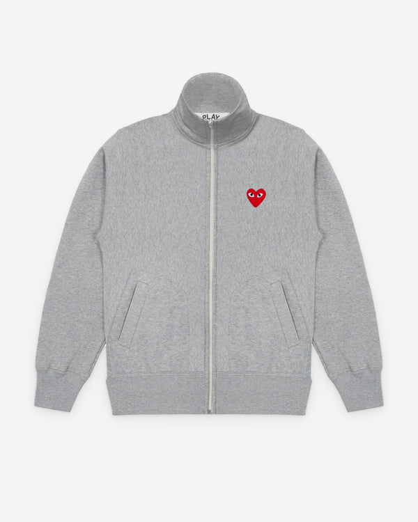 Play Comme des Garçons - Sweatshirt with 5 Hearts - (Grey)