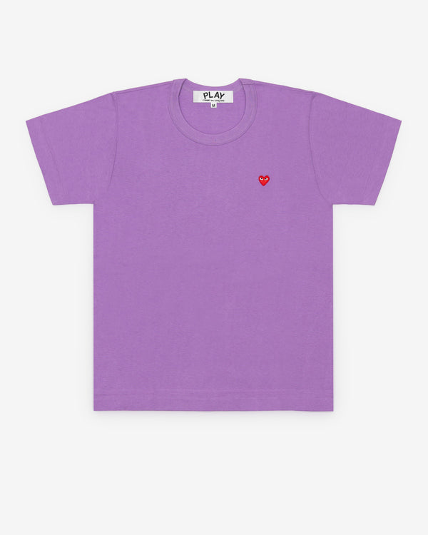 Play Comme des Garçons - Small Heart T-Shirt - (Purple)