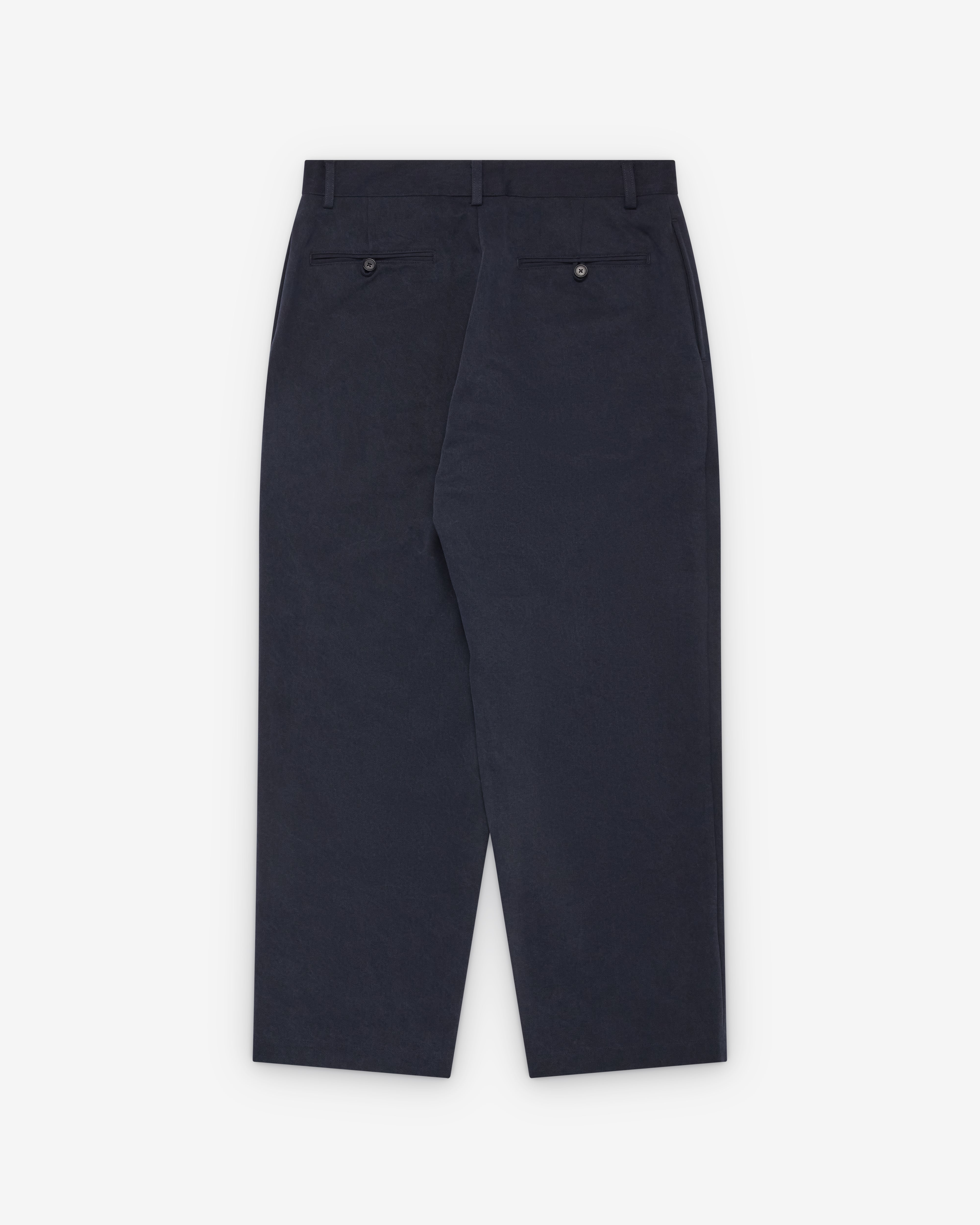 A.PRESSE Type1 Chino Trousers ネイビー 3 A.Presse: Men's Type .3 Chino Trousers (Navy) | DSMNY E-SHOP