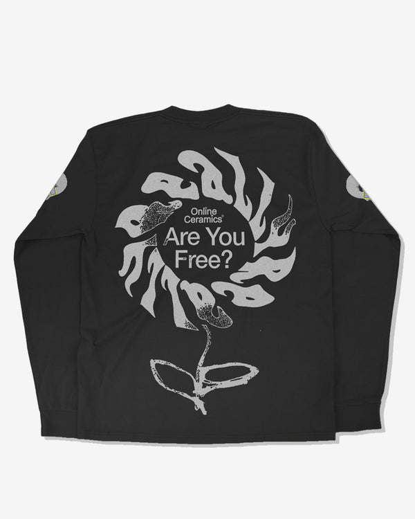 Online Ceramics - Men's Genesis P-Orridge Tune In Turn On Long Sleeve T-Shirt - (Black)