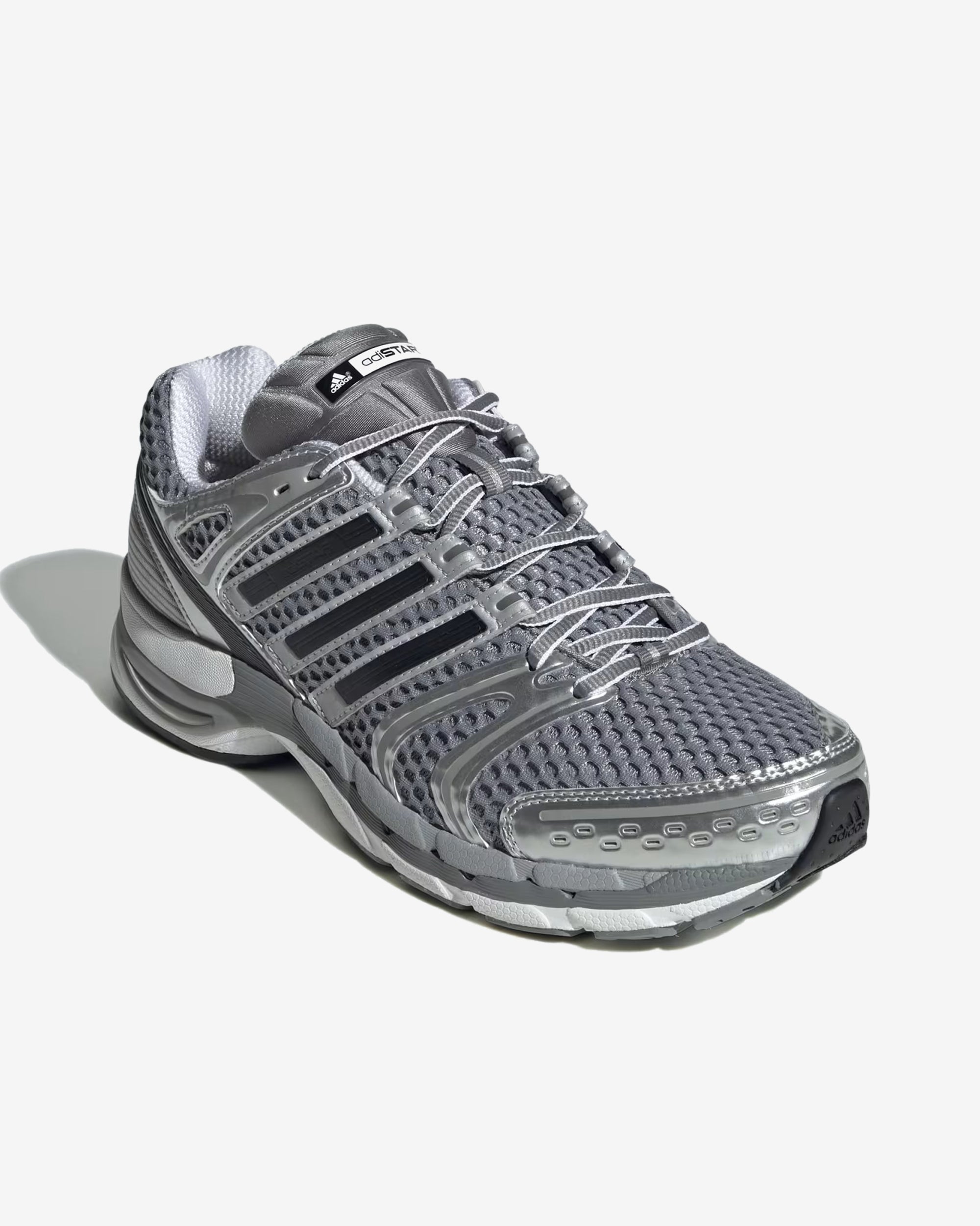 Adidas - Men's Adistar Control 5 Sneakers - (Grey/Black) view 4, Click to Zoom in