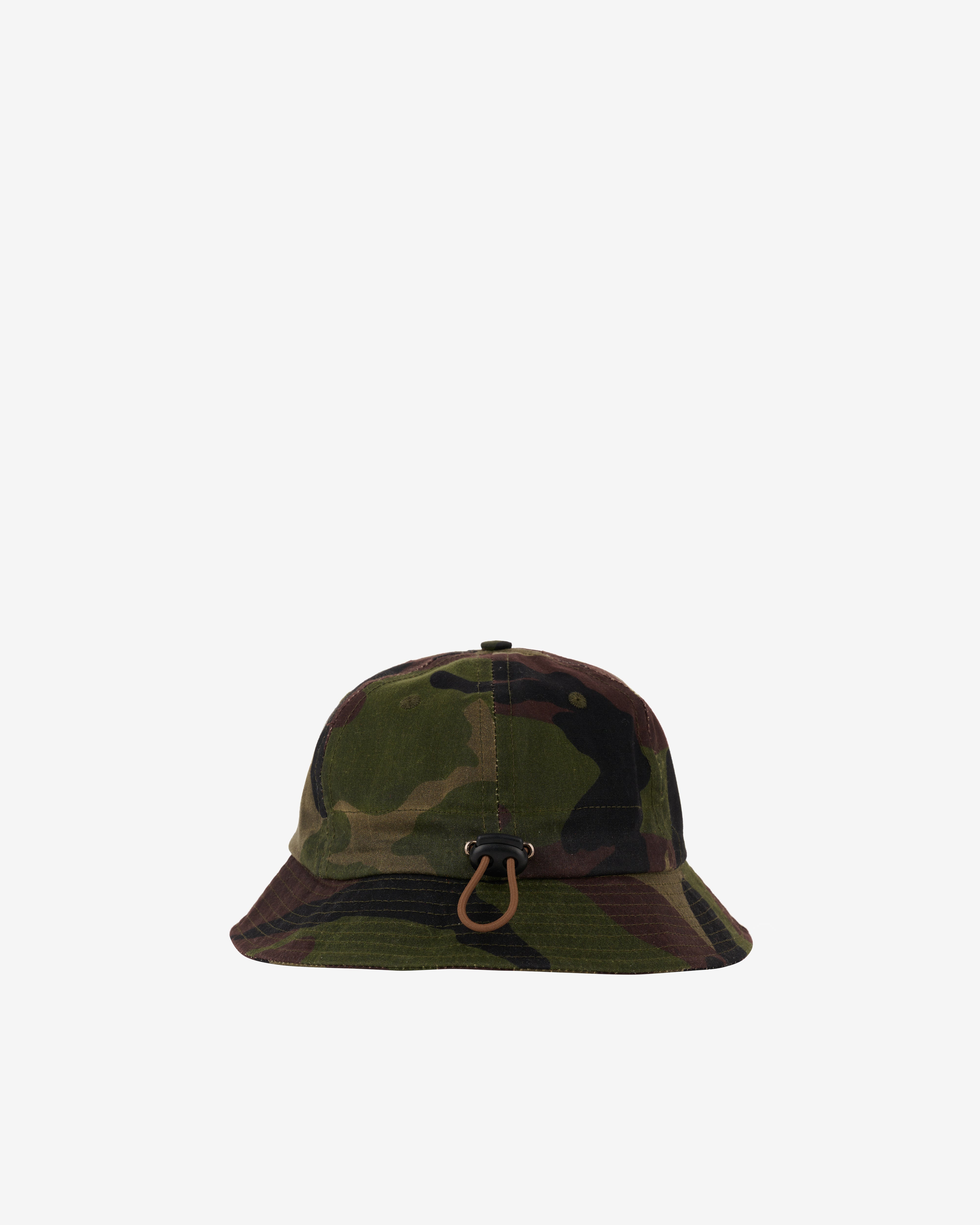 Brain Dead: Men's Adjustable 6 Panel Bell Hat (Camo) | DSMNY E-SHOP