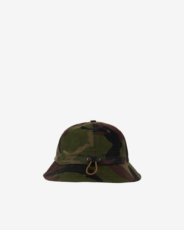 Brain Dead - Men's Adjustable 6 Panel Bell Hat - (Camo)