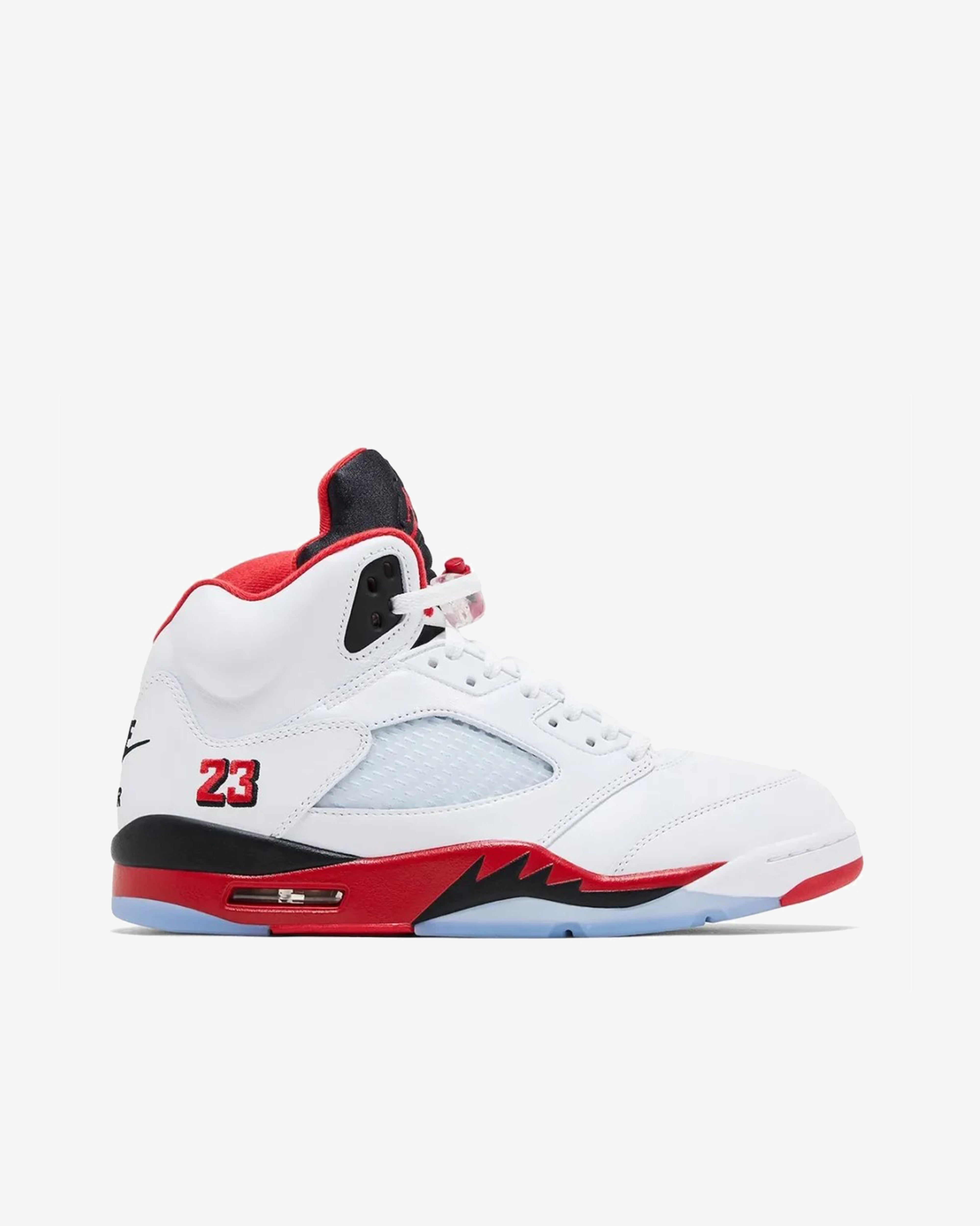 シューズ(男性用) NIKE AIR JORDAN 5 RETRO FIRE RED Nike: Men's Air Jordan 5 Retro Sneakers (Fire Red) | DSMNY E