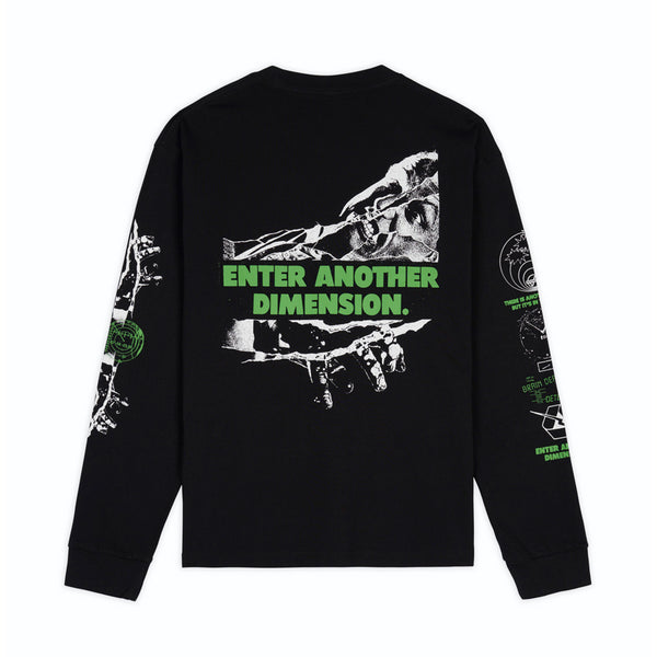 Brain Dead - Men's Alternate Dimension LS T-Shirt - (Black)