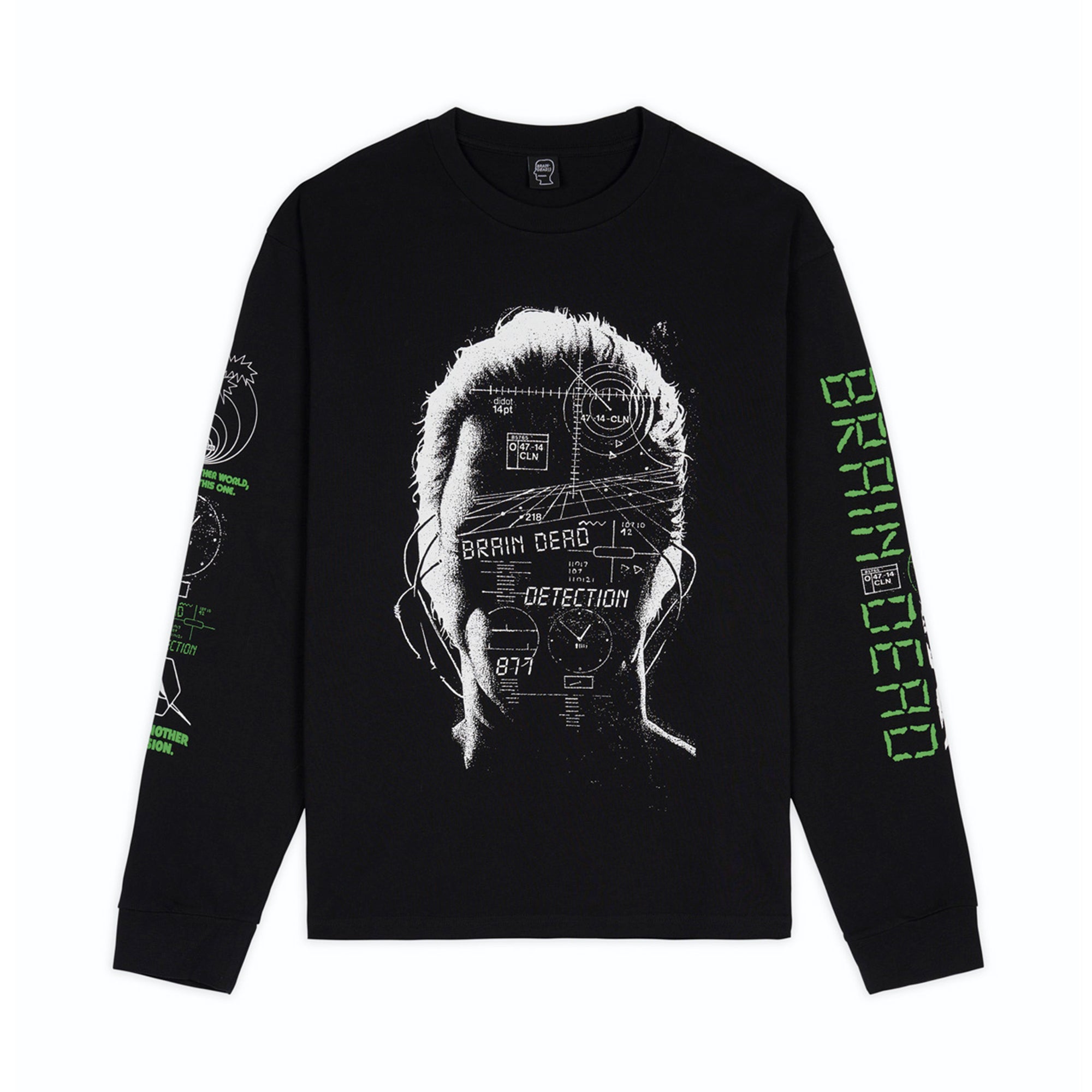 Brain Dead - Men's Alternate Dimension LS T-Shirt - (Black) view 1